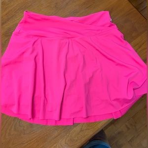 Hot Pink Athletic Skirt